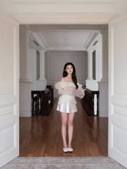 Magnolia Top - Áo trễ vai bèo nhún