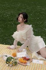 Magnolia Top - Áo trễ vai bèo nhún