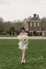 Magnolia Top - Áo trễ vai bèo nhún