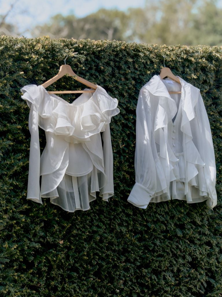 Magnolia Top - Áo trễ vai bèo nhún