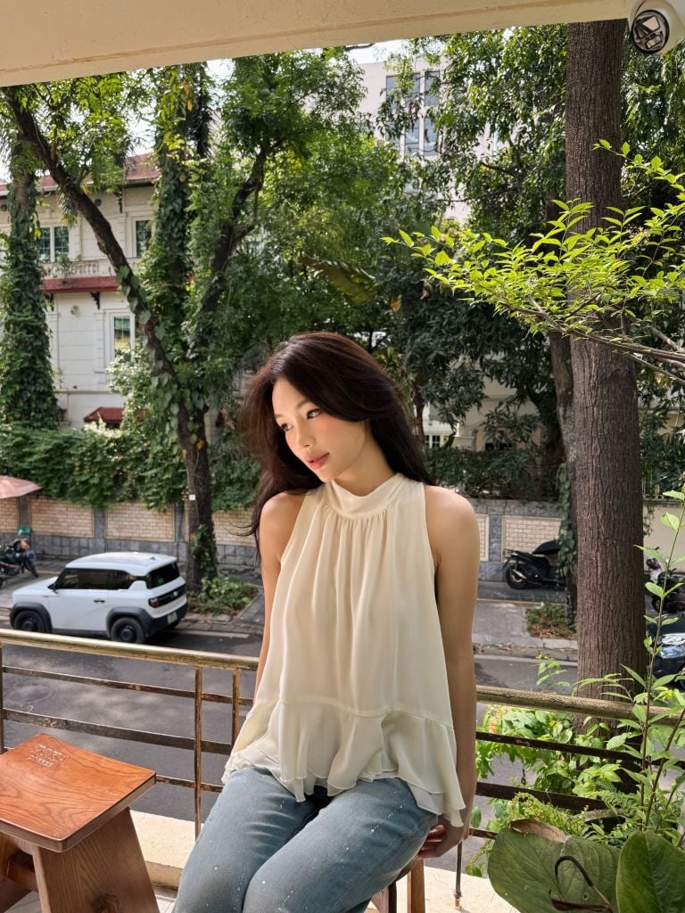 Mian Top - Áo yếm chiffon