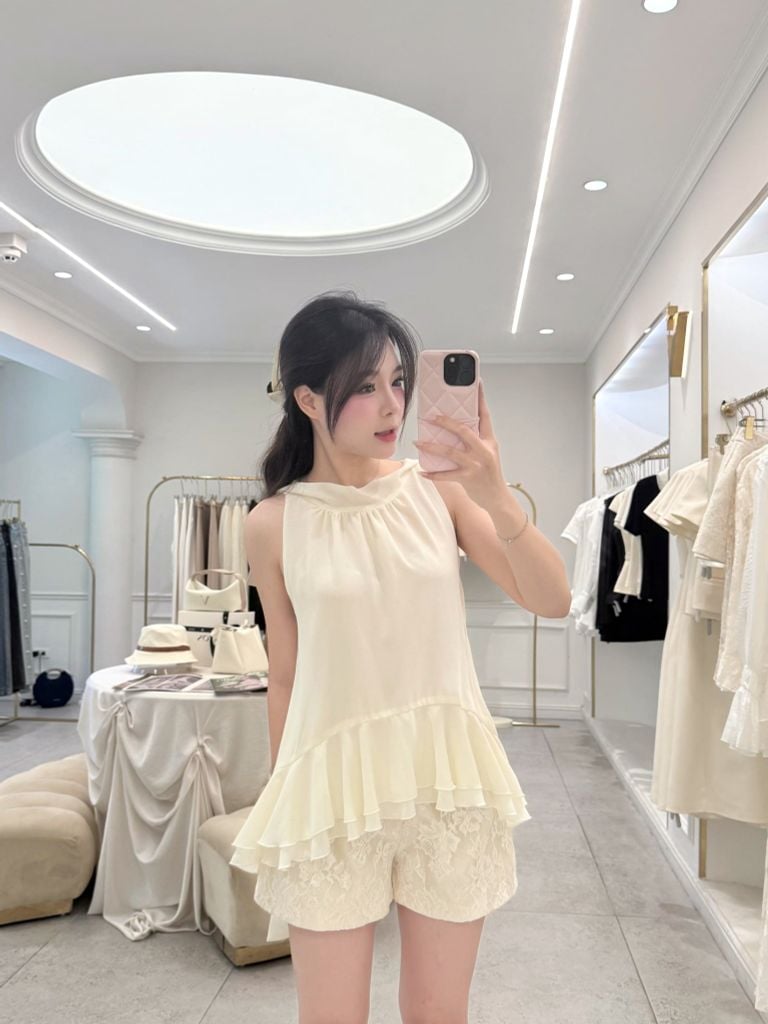 Mian Top - Áo yếm chiffon