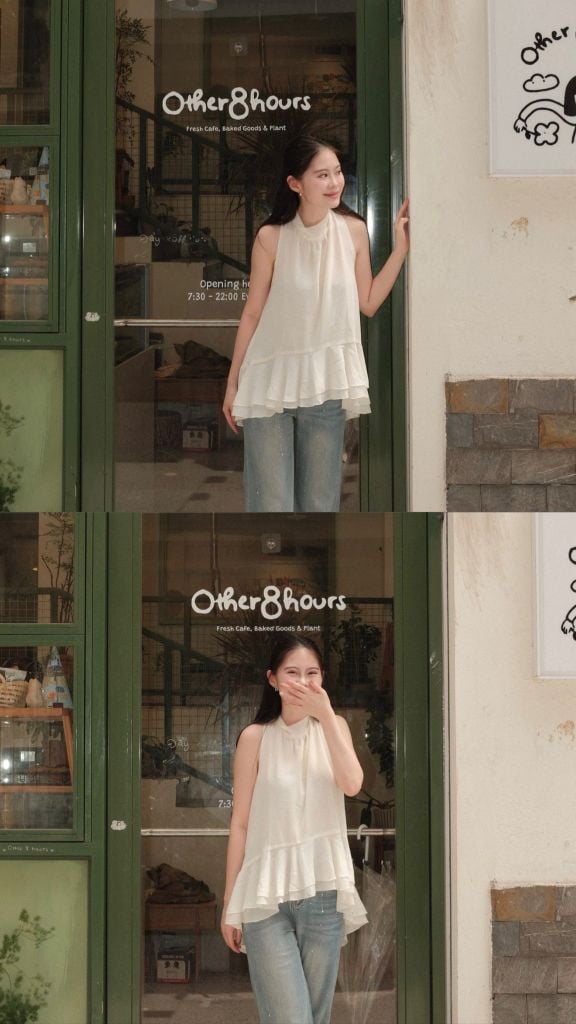 Mian Top - Áo yếm chiffon