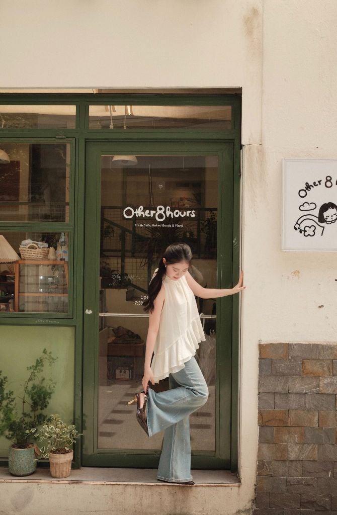 Mian Top - Áo yếm chiffon