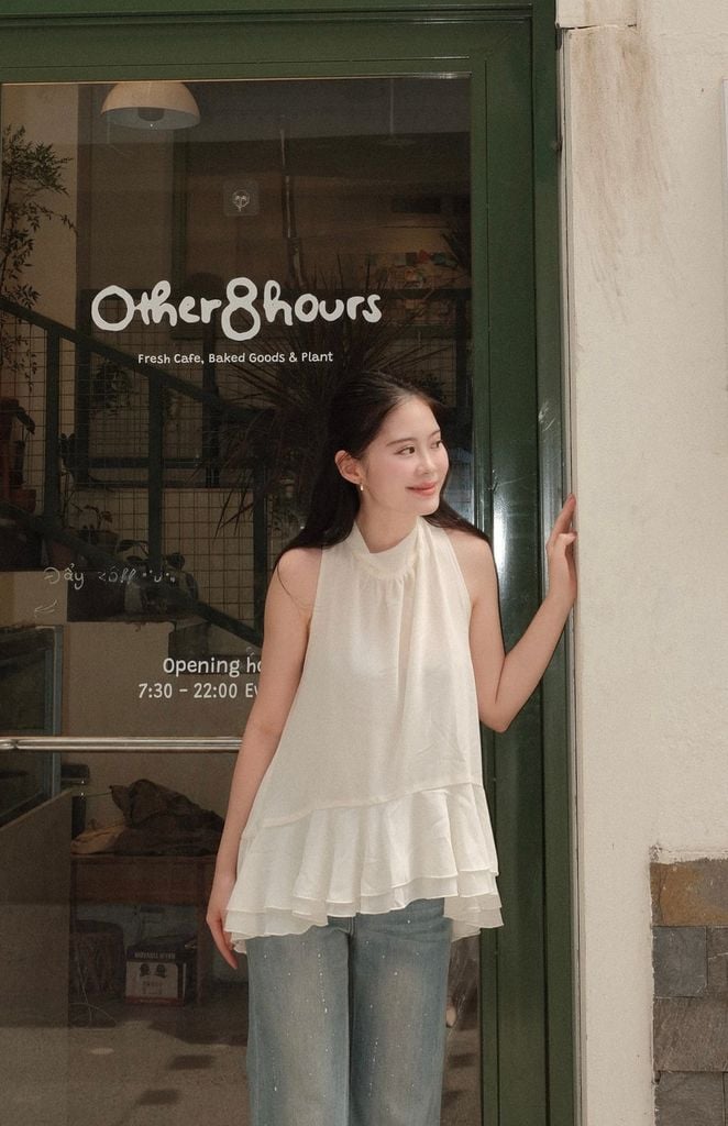 Mian Top - Áo yếm chiffon