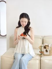Glow Jeans - Quần jeans loe đính đá
