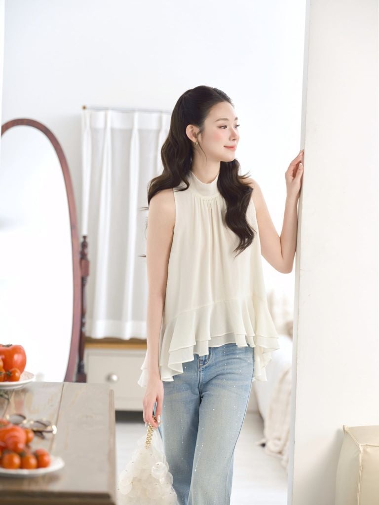 Mian Top - Áo yếm chiffon