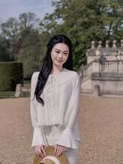 Mirae Shirt - Áo kiểu xếp ly