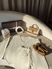 Noelle Jumper - Áo len cổ tim