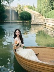 Ophelia Dress - Váy ren dáng dài 2 lớp