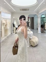 Ophelia Dress - Váy ren dáng dài 2 lớp