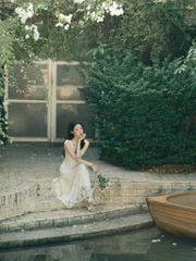 Ophelia Dress - Váy ren dáng dài 2 lớp
