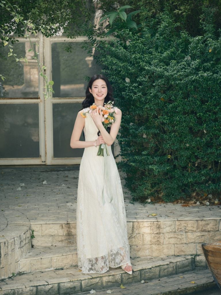 Ophelia Dress - Váy ren dáng dài 2 lớp