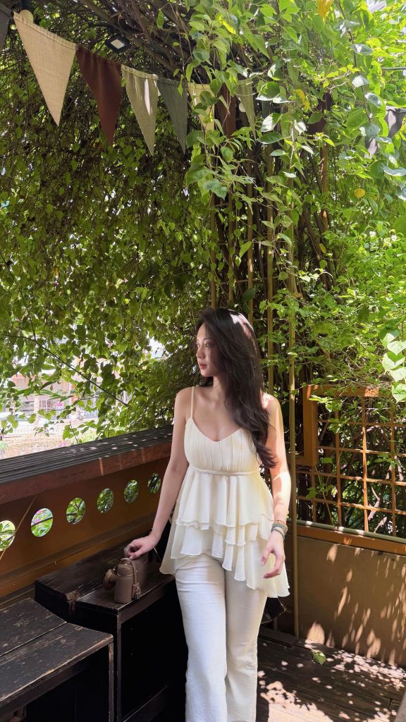 Kelly Cami - Áo 2 dây babydoll bèo tầng