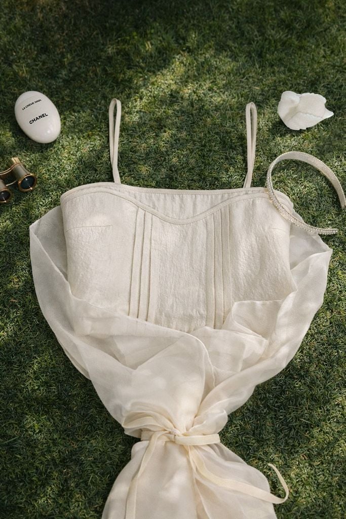 Sunny Cami - Áo 2 dây peplum