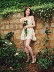 Mae Dress - Set váy kèm áo choàng tơ xếp ly