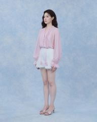 Nabi Shirt - Sơmi tơ tay hoa