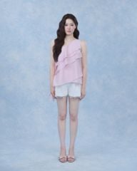 Cherry Top - Áo lệch vai bèo tầng