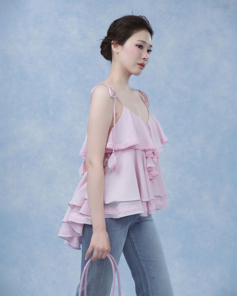 Mie Cami - Áo 2 dây tơ phối ren
