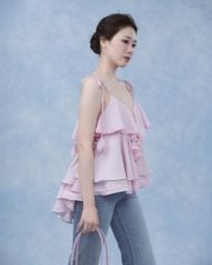 Mie Cami - Áo 2 dây tơ phối ren