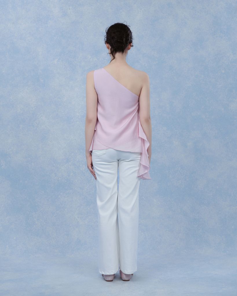White Jeans - Quần jeans loe trắng