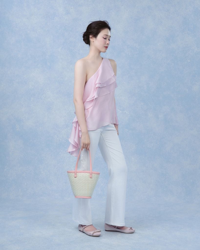 White Jeans - Quần jeans loe trắng