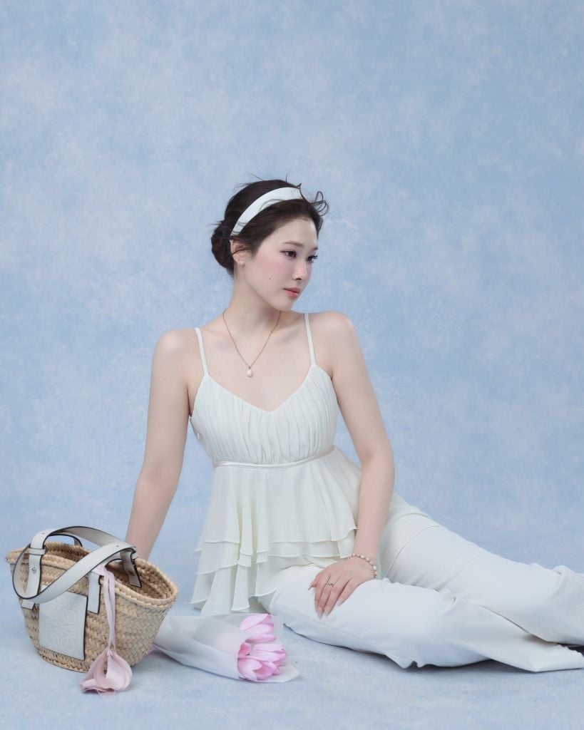 Kelly Cami - Áo 2 dây babydoll bèo tầng