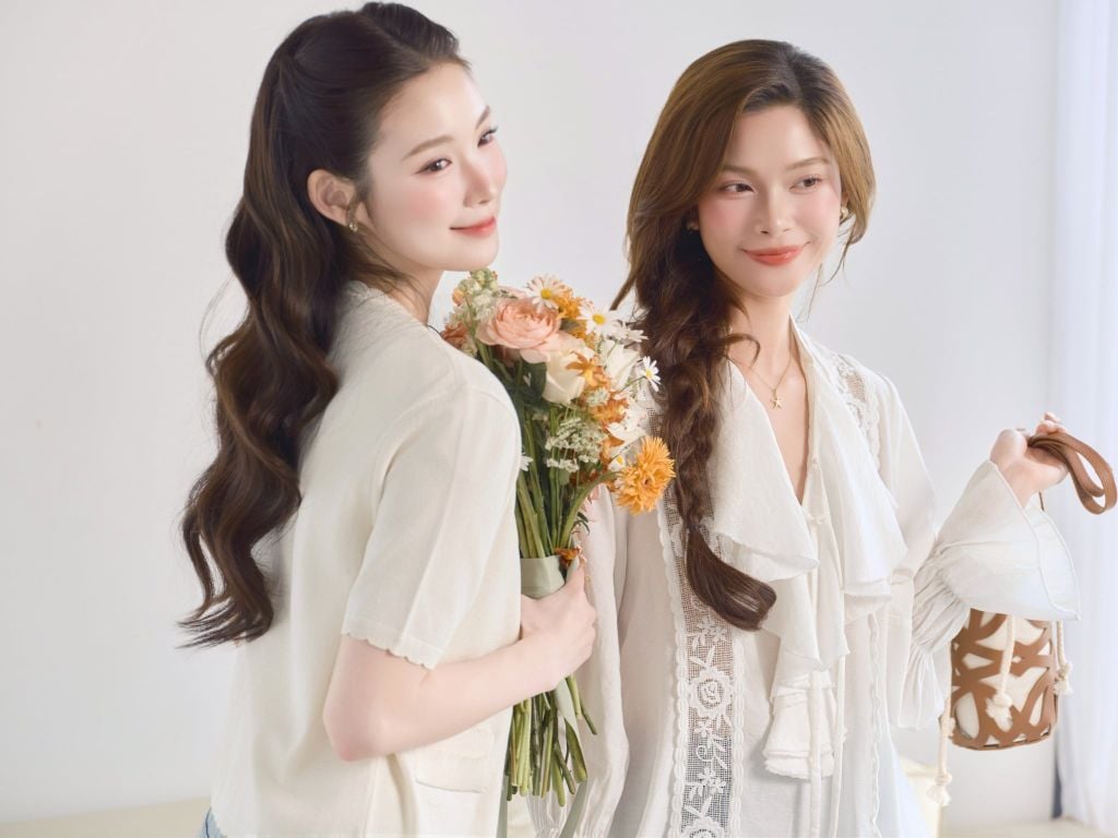 Nami Set - Set áo ba lỗ và cardigan viền sóng