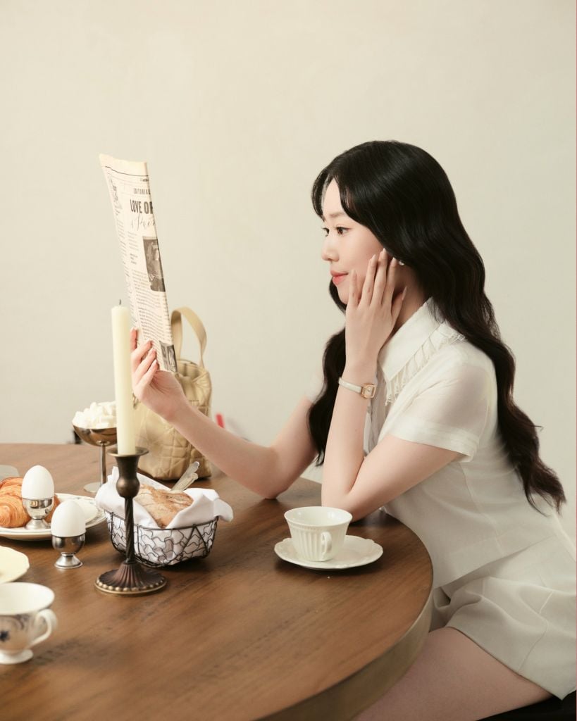 Mia Shirt - Áo croptop phối