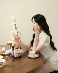 Mia Shirt - Áo croptop phối