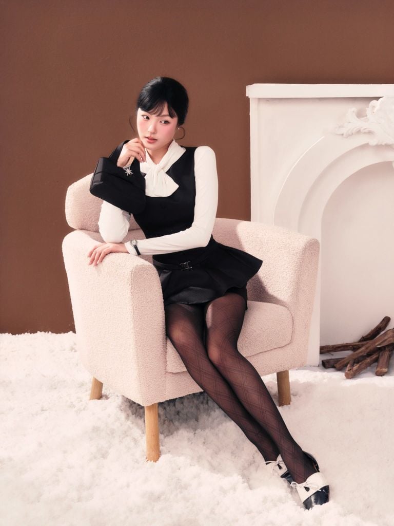 Yule Top -  Áo ba lỗ chiết eo