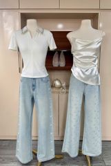 Celeste Cami - Áo 2 dây lụa cổ đổ