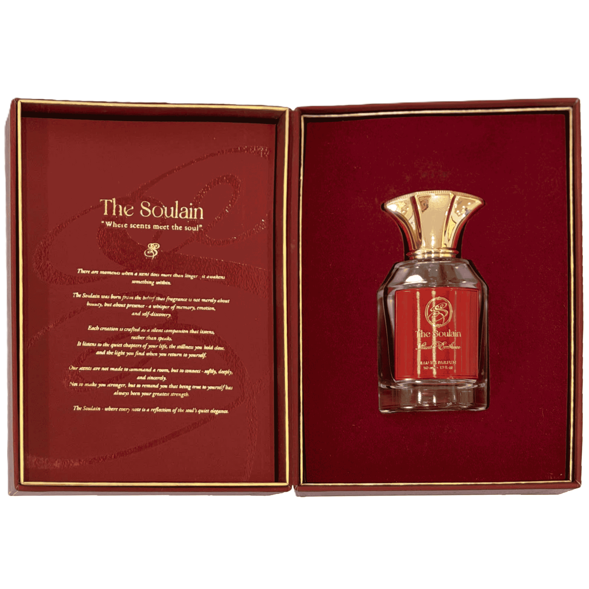  Nước hoa nữ cao cấp THE SOULAIN SILENT EMBRACE, 50ml 