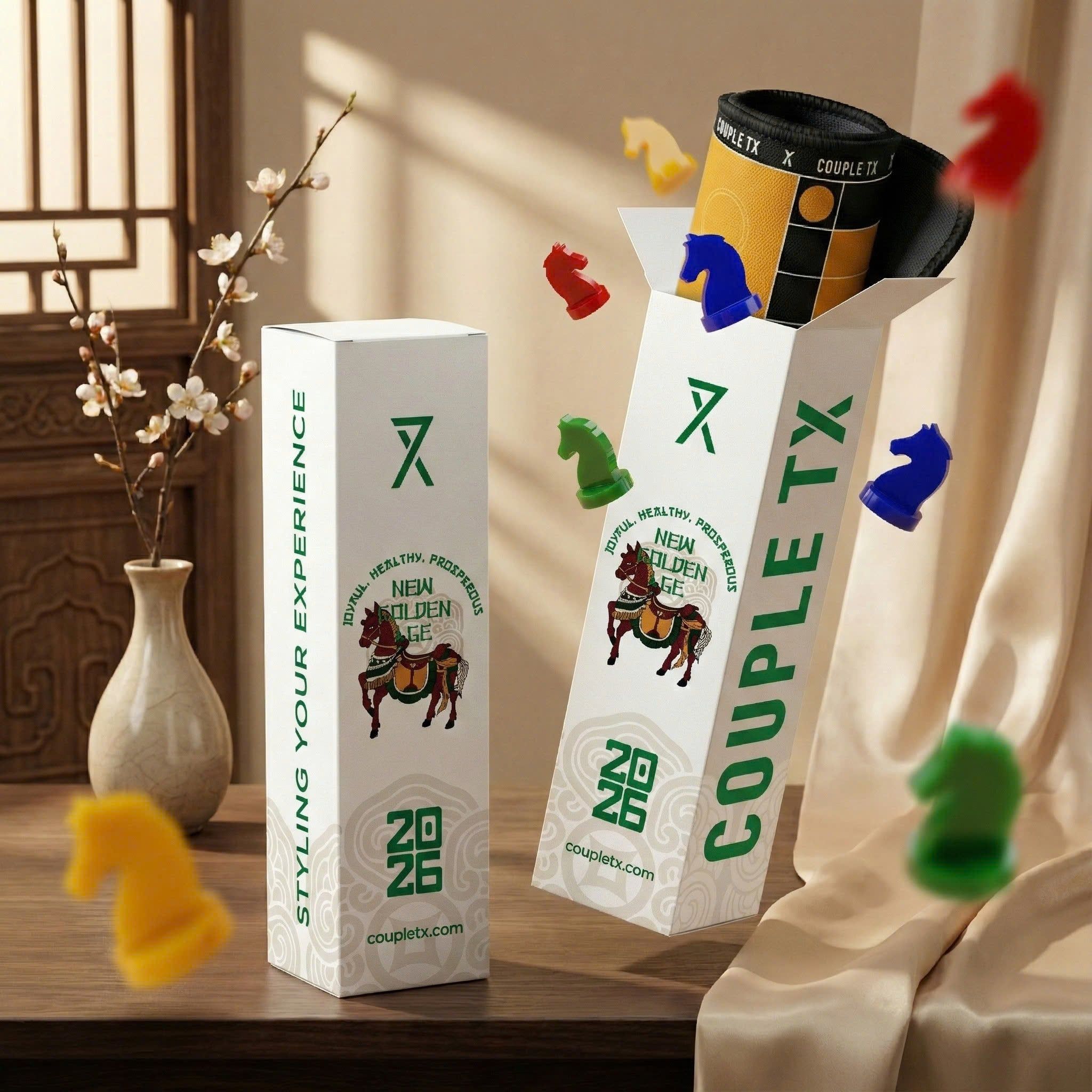  Bộ cờ cá ngựa Tết 2026 AIG 6128 