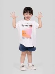 Áo Thun Trẻ Em Typo To Be Kind KTS 3433