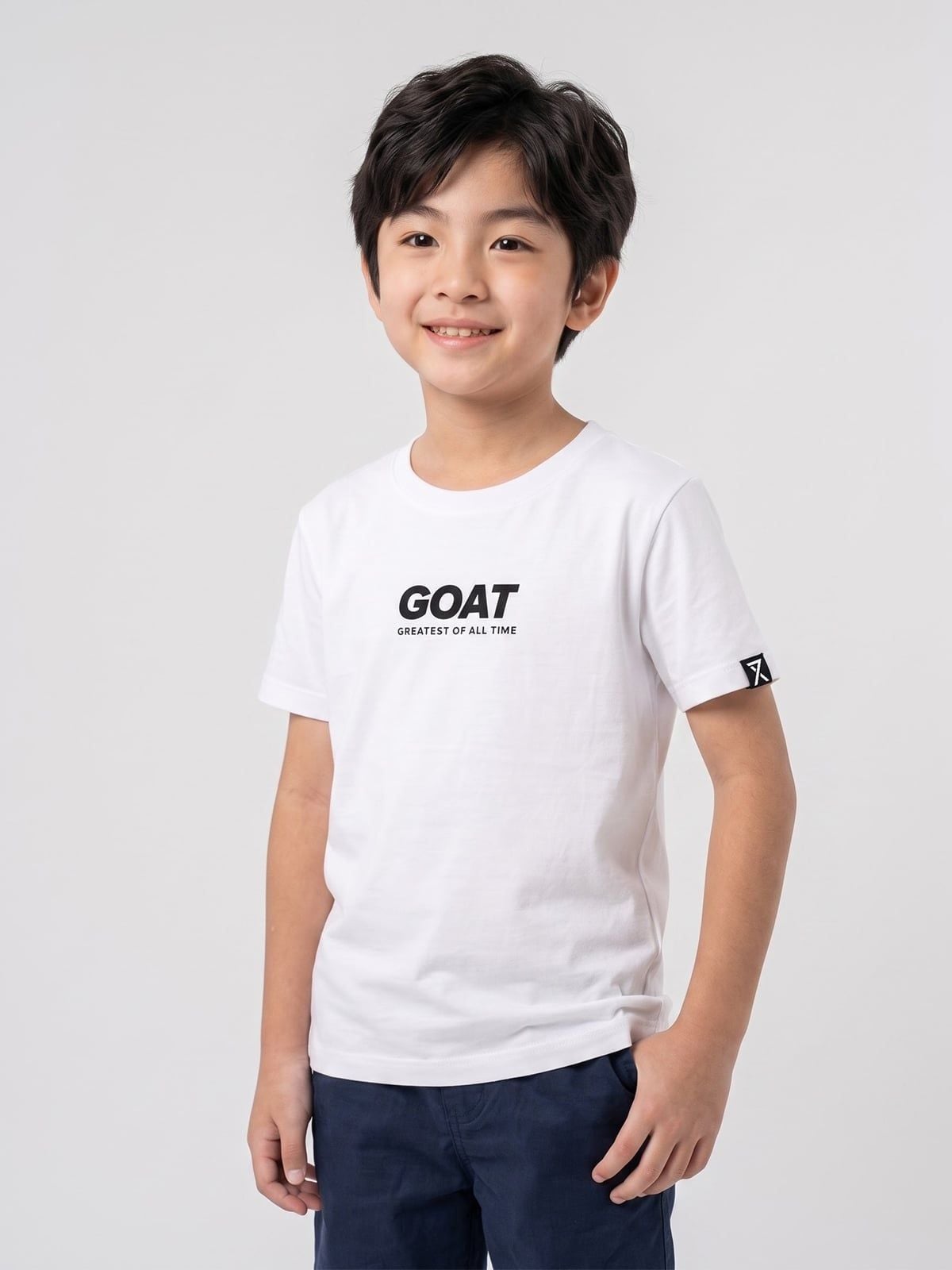  Áo Thun Trẻ Em Logo GOAT KTS 3556 