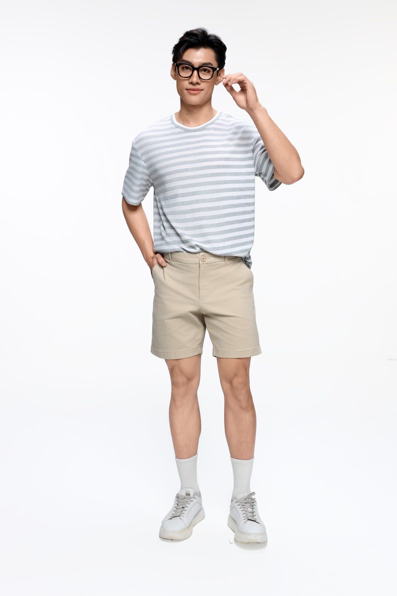  Quần Short Nam Khakis Form Relax MSR 1057 