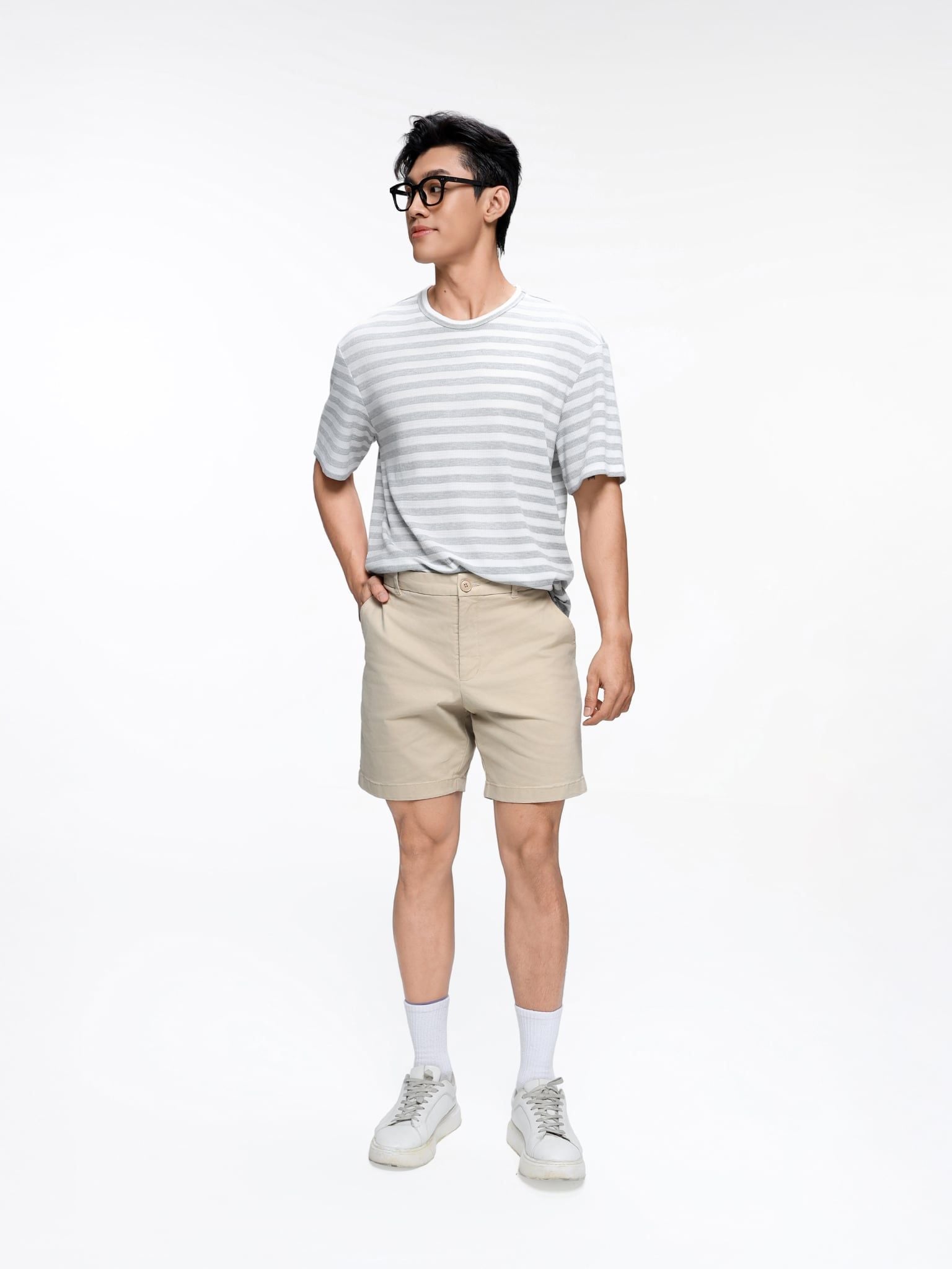  Quần Short Nam Khakis Form Relax MSR 1057 