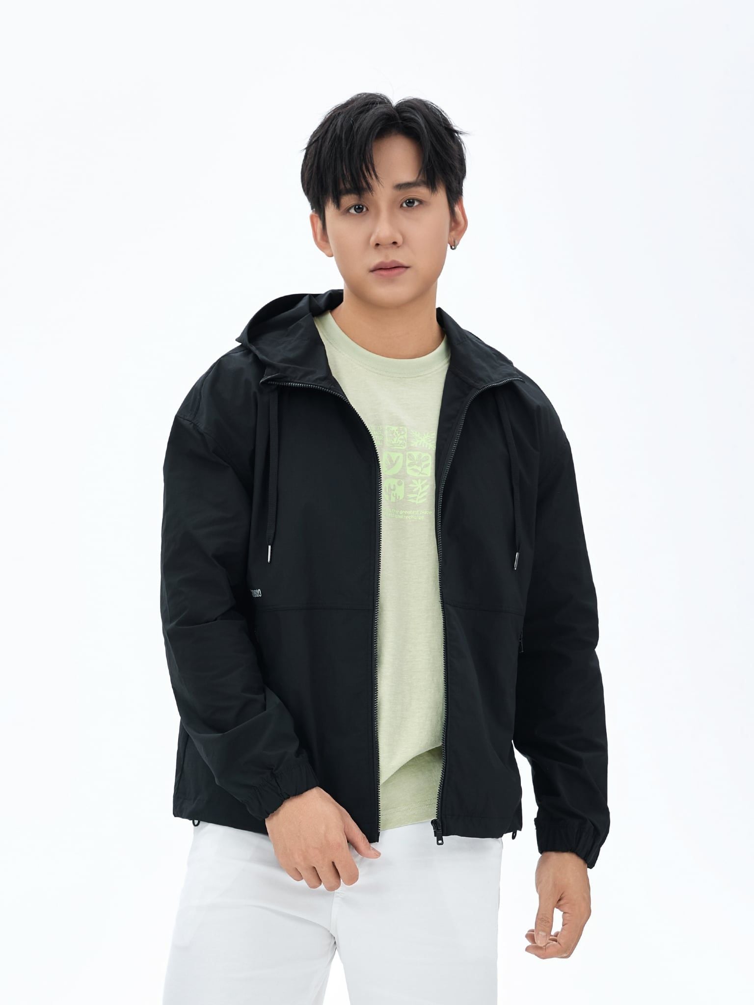  Áo Khoác Dù Nam Relax Cold Yarn FW25 MOP 1094 