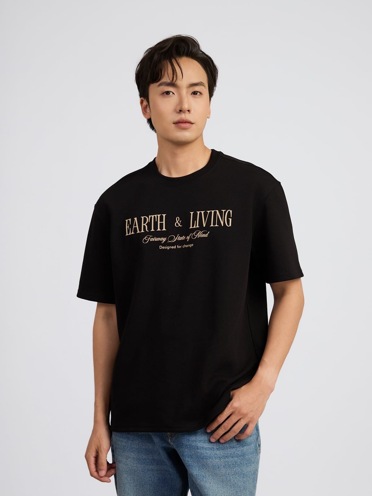  Áo Thun Nam Relax Earth And Living MTS 1515 