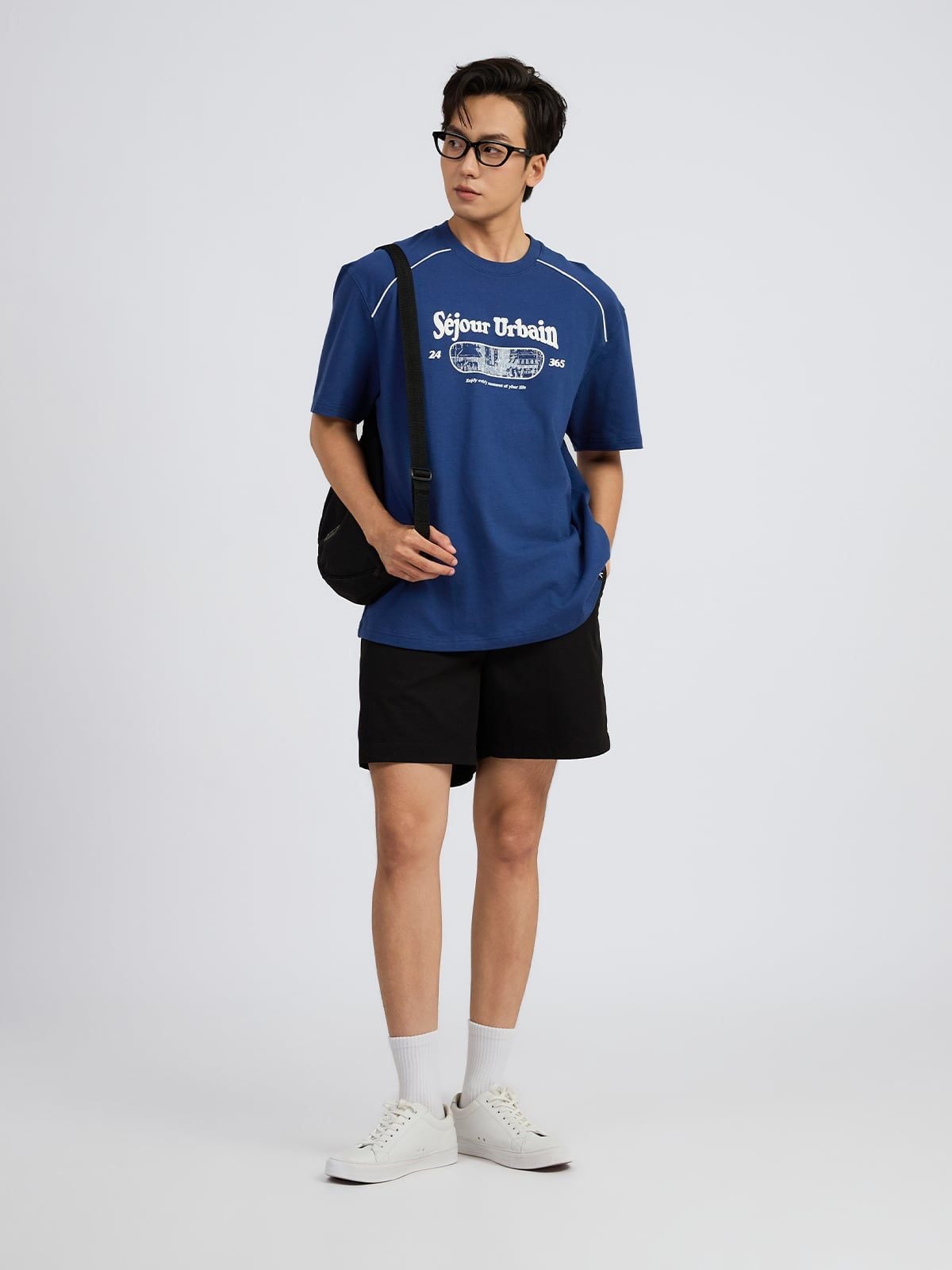  Quần Short Nam Dù Straight MSR 1058 