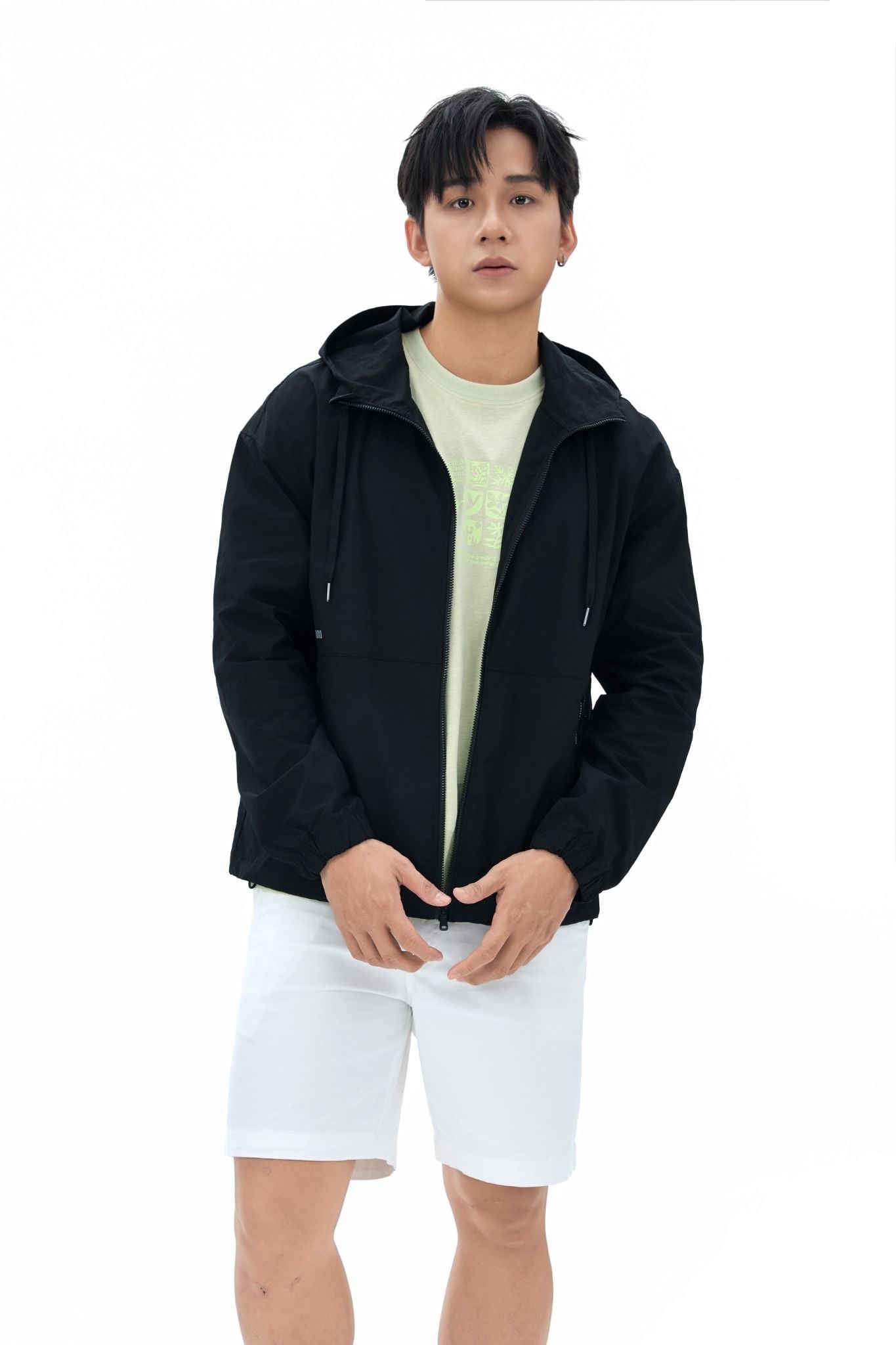  Áo Khoác Dù Nam Relax Cold Yarn FW25 MOP 1094 