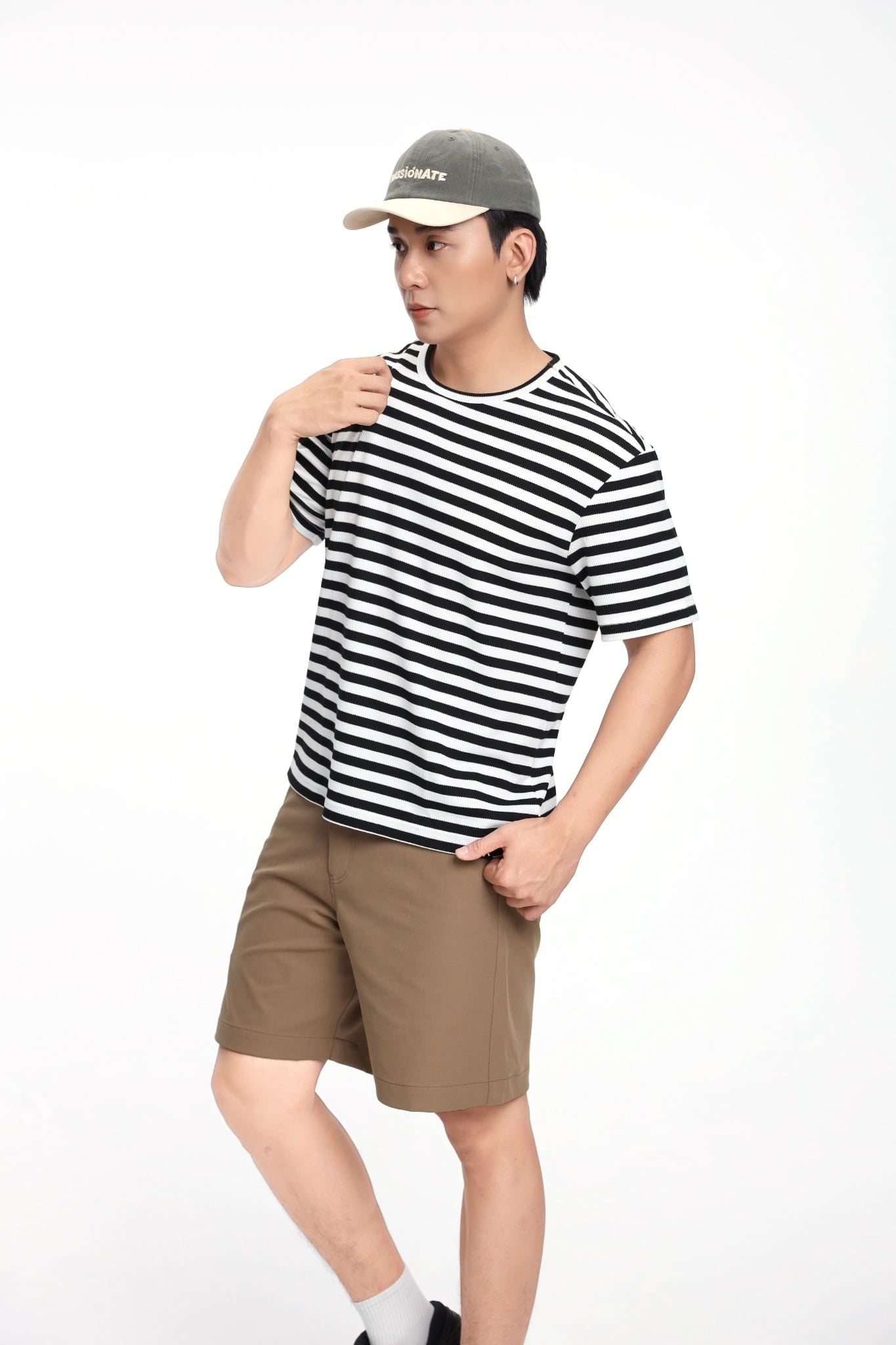  Áo Thun Nam Morden Stripe Relax MTS 1501 
