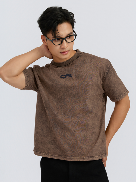  Áo Thun Nam Oxy Wash Acid MTS 1531 