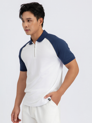 Áo Polo Nam Raglan Khóa Zip SS26 MPO 1089