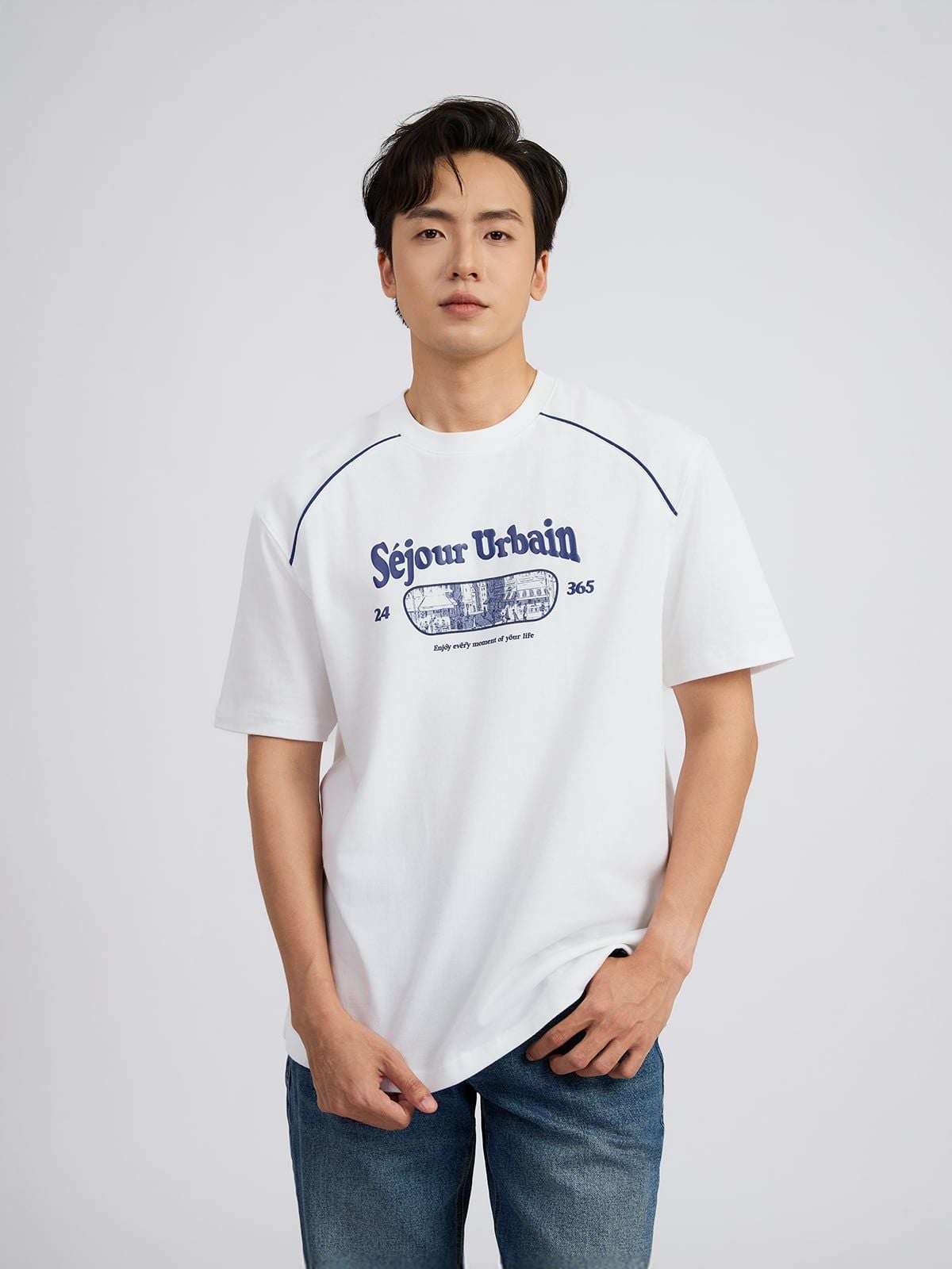  Áo Thun Nam Raglan Urban Séjour SS26 MTS 1517 