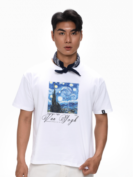  Áo Thun Nam The Starry Night MTS 1532 