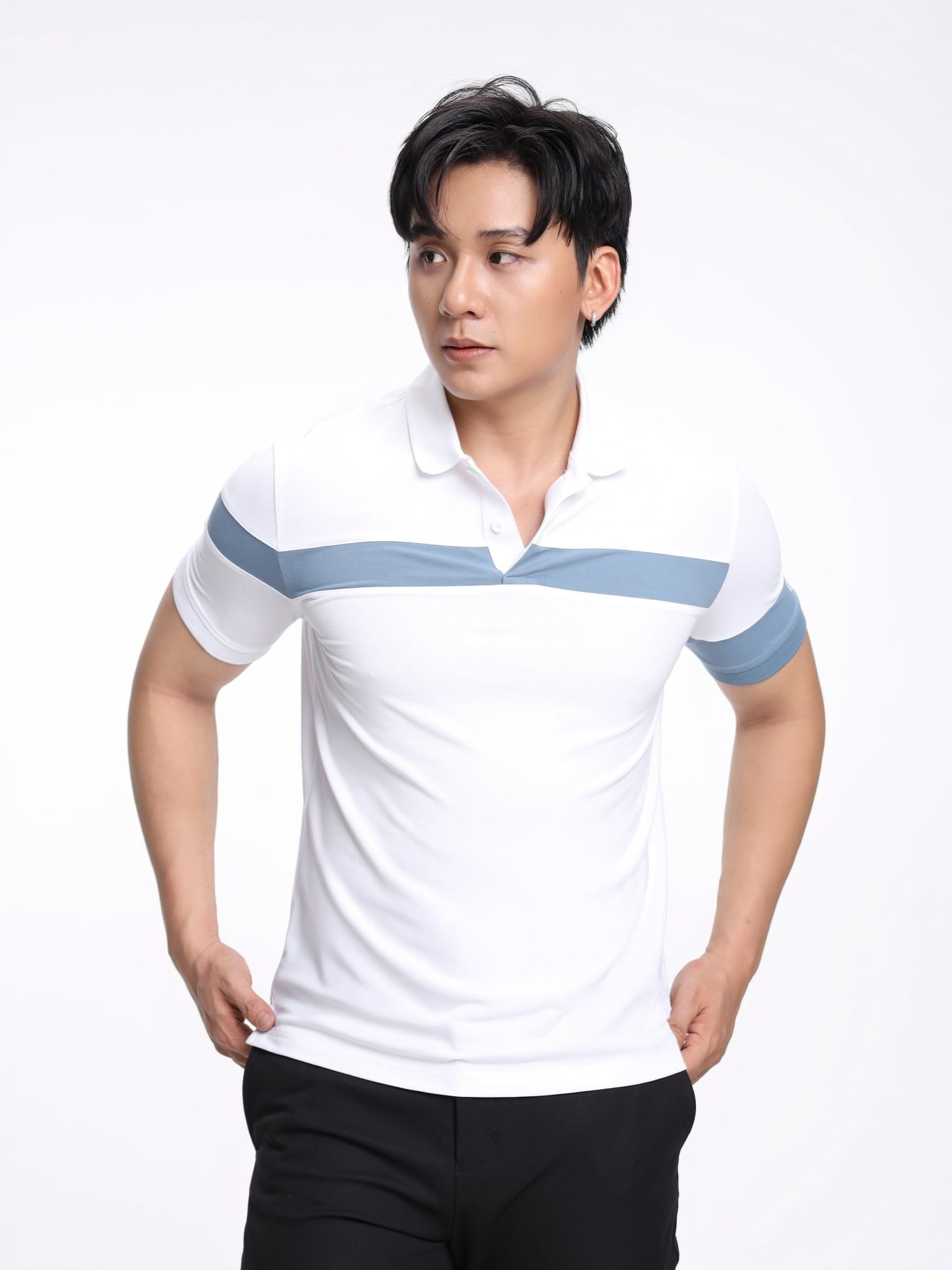  Áo Polo Nam Signature Contrast MPO 1085 