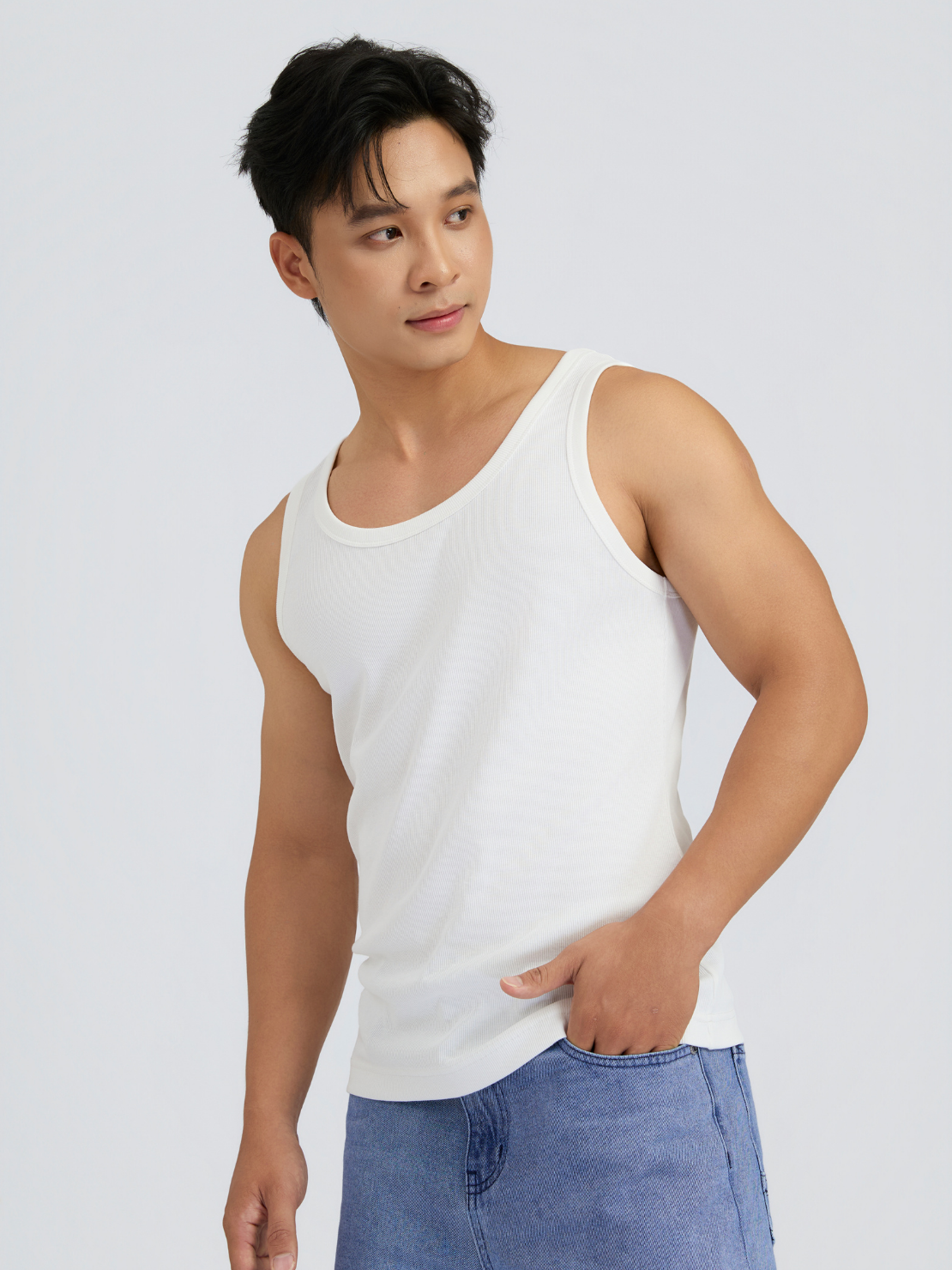  Áo Tanktop Nam Slim Regular Daily Body Fit MTS 1518 