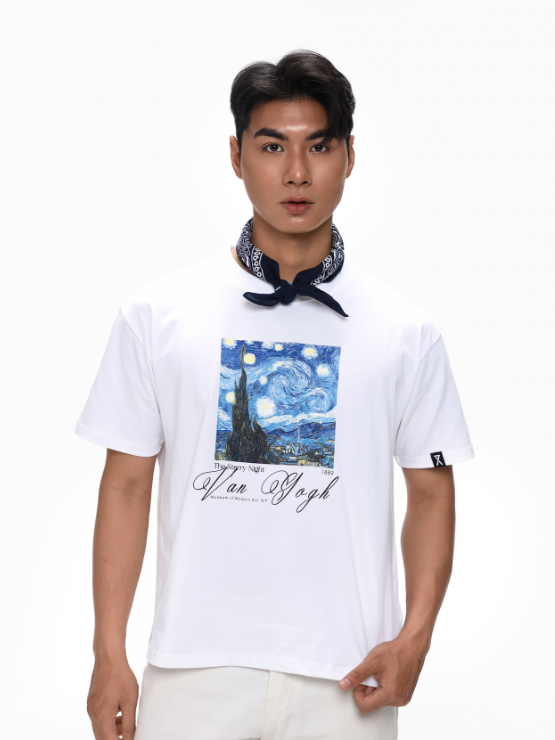  Áo Thun Nam The Starry Night MTS 1532 